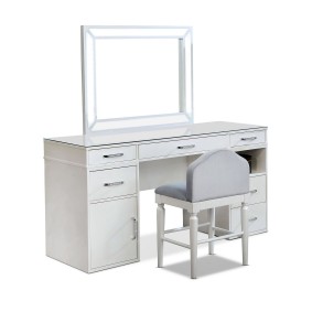 Carzen Glossy 3-Piece Vanity Set