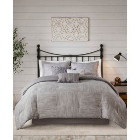 Walter Seersucker 7-Pc. Comforter Set  Queen