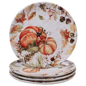 Harvest Splash Dinner Plate  Set of 4