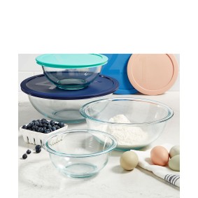 Mixing Bowl Set with Assorted Lids