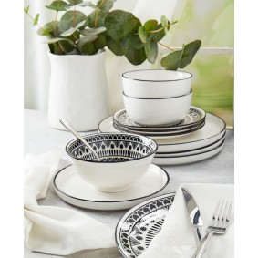 12-Pc Dinnerware Sets Collection