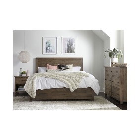 Canyon 3 Piece Bedroom Set    (Queen Platform Bed  Dresser and Nightstand)