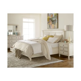 Sag Harbor White Storage Bedroom Furniture Collection