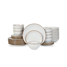 Brasa 32 Piece Dinnerware Set  Service for 8