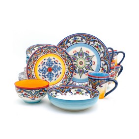 Zanzibar 20 Piece Stoneware Dinnerware Set